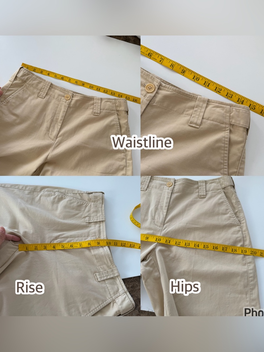 Vintage 1990s Talbots high-waisted shorts size 4. - Picture 7 of 8